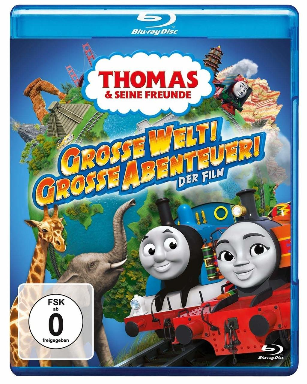 Thomas & Seine Freunde - Welt! Abenteuer! Film Der Große Große - Blu-ray