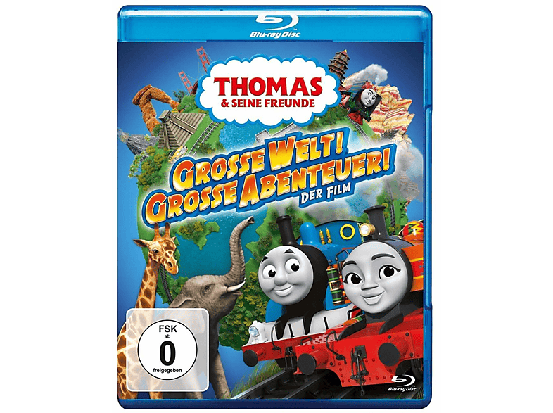 Thomas & Große Abenteuer! - Der Welt! - Freunde Große Film Blu-ray Seine
