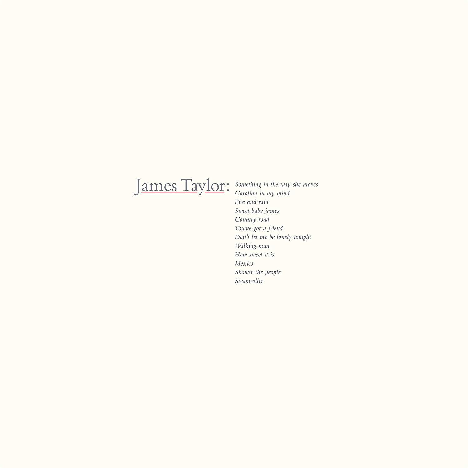 REMASTER) James JAMES (Vinyl) - GREATEST S - (2019 TAYLOR HITS Taylor