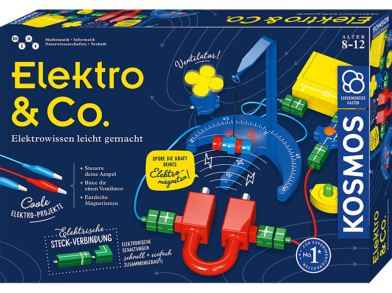 KOSMOS Elektro & Co. Experimentierkasten, Mehrfarbig