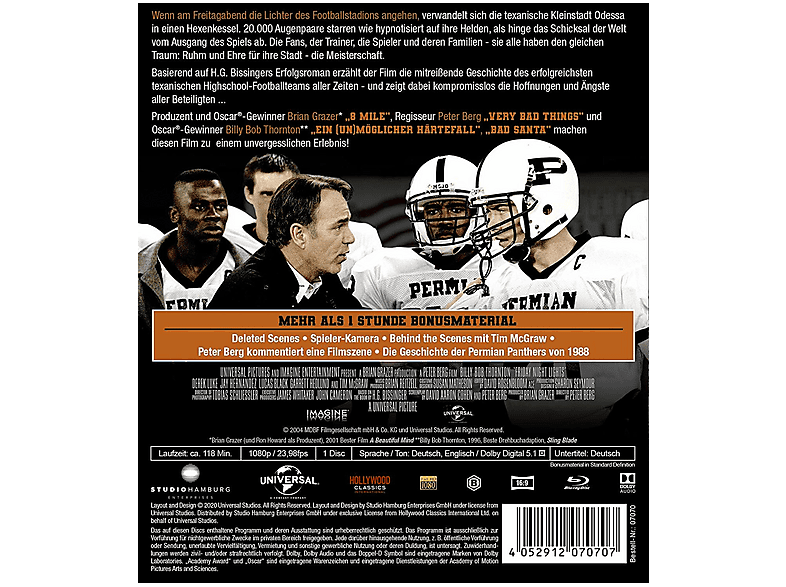 Friday Night Lights - Touchdown am Freitag Blu-ray