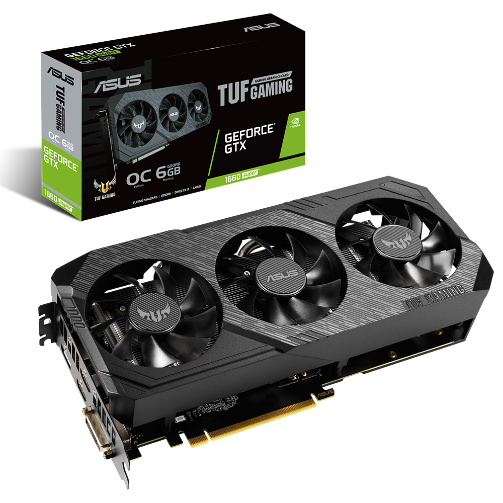 ASUS TUF 3-GTX1660S-O6G-Gaming VGA Ekran Kartı