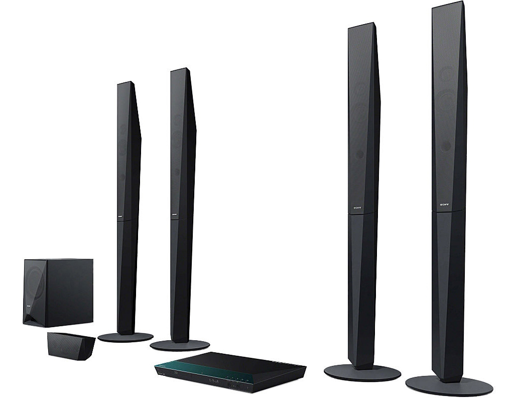 SONY BDV-E6100  5.1 Heimkino-System, Bluetooth, Ja, Schwarz)