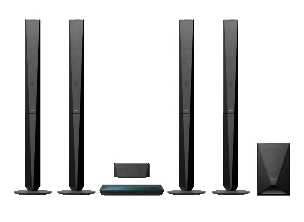 SONY BDV-E6100  5.1 Heimkino-System, Bluetooth, Ja, Schwarz)