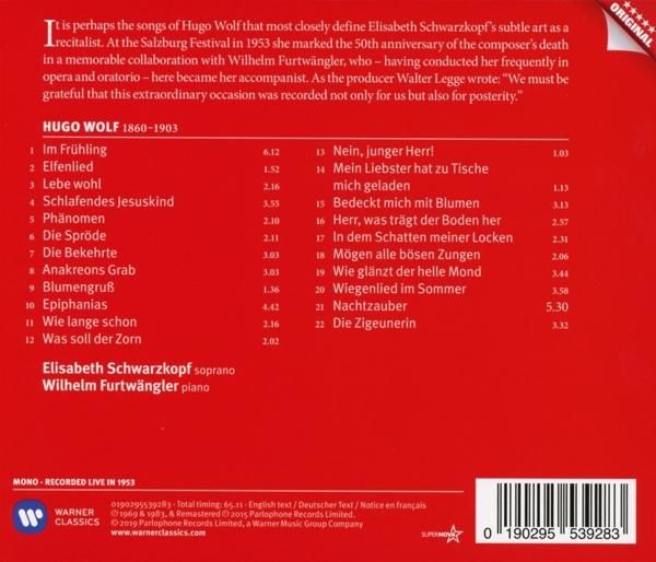 CD-Cover mit Texten. Text in Rot und Weiß. Schwarzer Text mit Liedern und Künstlerinformationen.