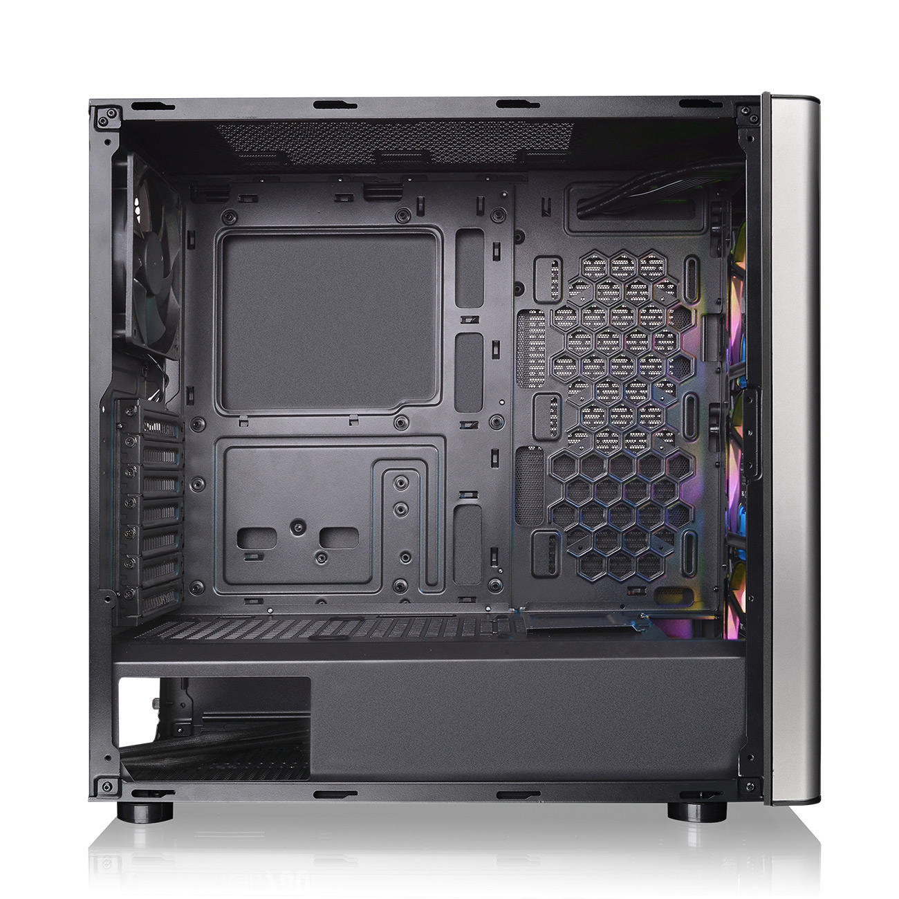THERMALTAKE Level 20 MT ARGB Mid Tower PC-Gehäuse, Schwarz