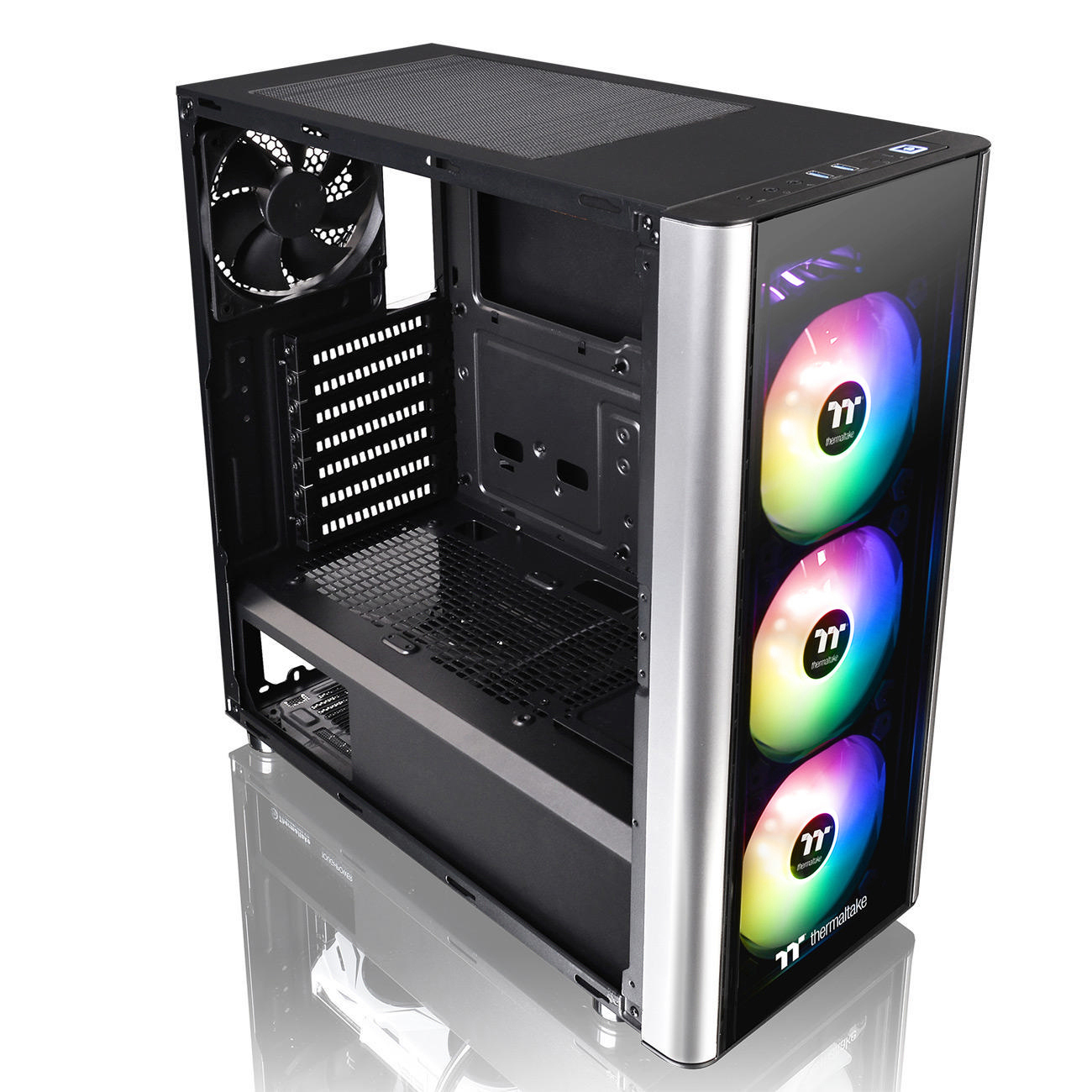 THERMALTAKE Level 20 MT ARGB Mid Tower PC-Gehäuse, Schwarz