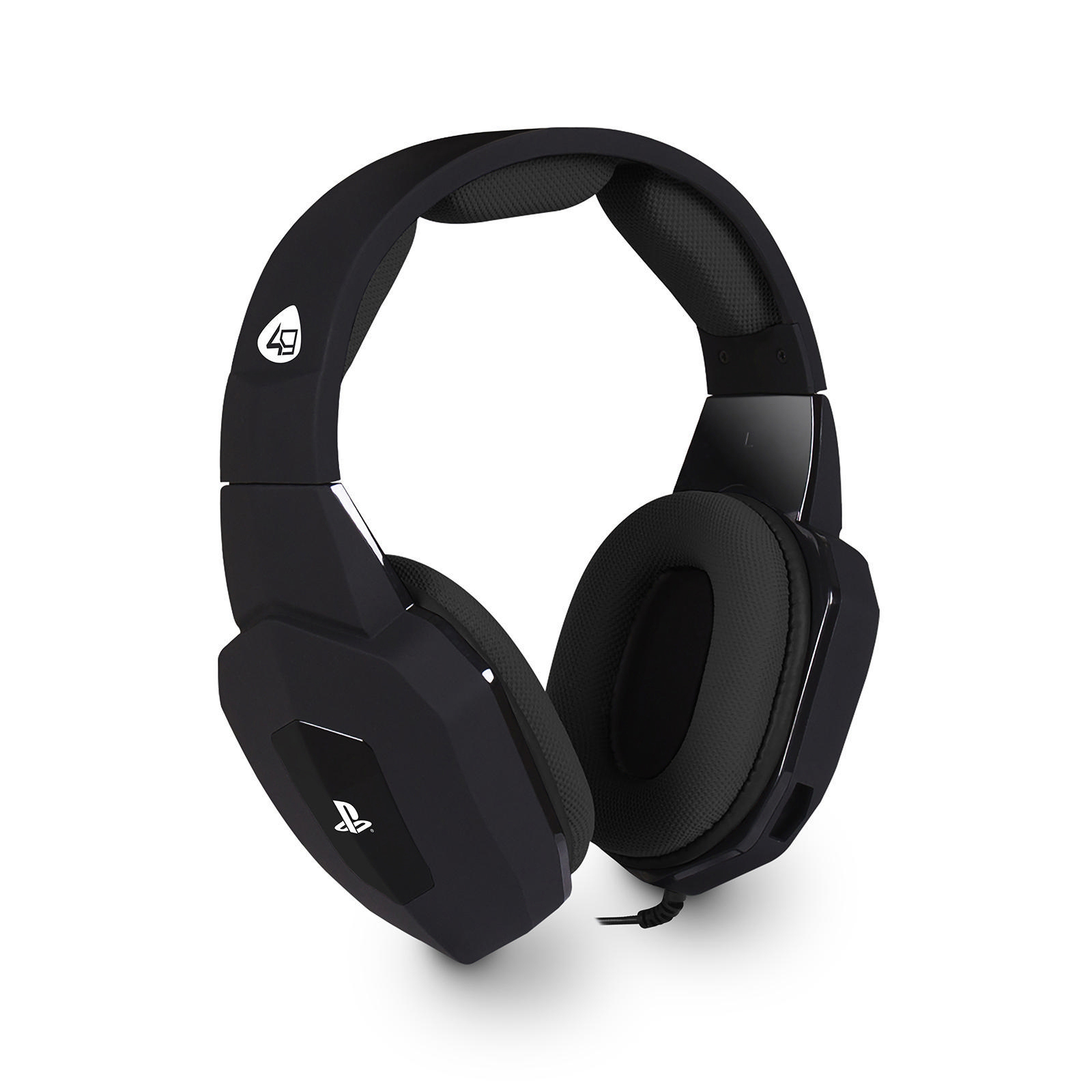 4GAMERS PS4 Stereo Pro4-80, On-ear Gaming Headset Schwarz