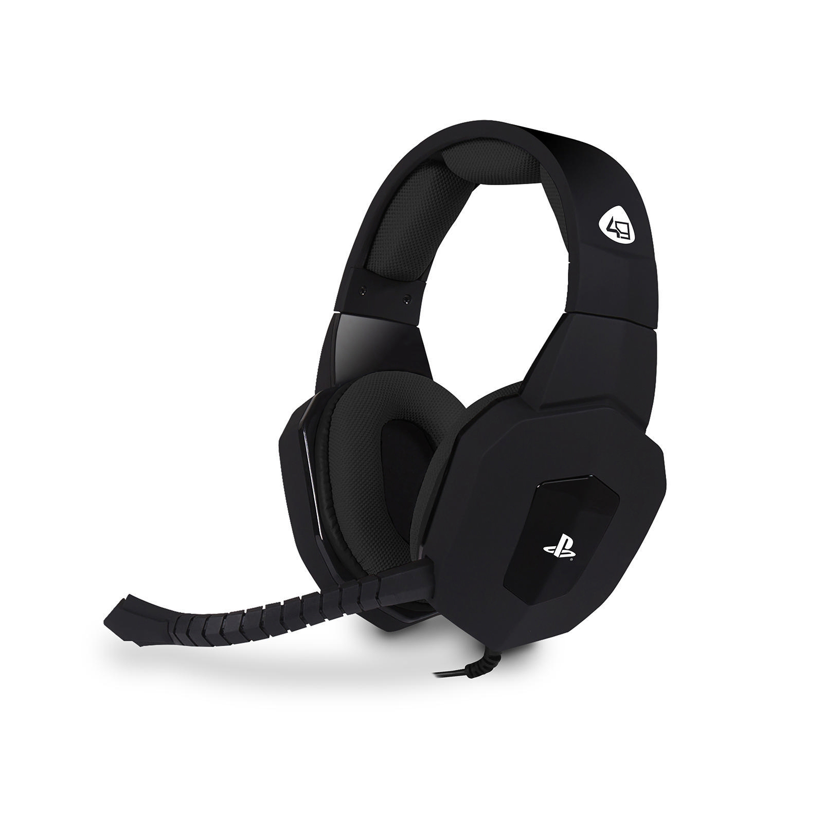 4GAMERS PS4 Stereo Pro4-80, On-ear Gaming Headset Schwarz