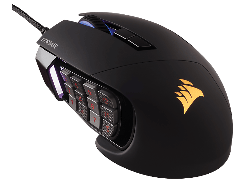 Corsair Gaming-Maus Scimitar RGB Elite 18000 DPI — Foto 4 von 5