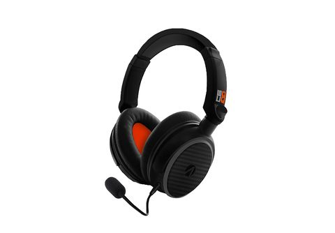 Gaming Stereo Headset MediaMarkt STEALTH | Schwarz/Orange - Headsets Gaming Headset Gaming C6-100, Multiformat On-ear