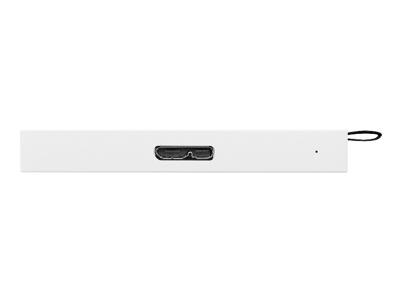 Disco duro externo 1 TB - Seagate One Touch SSD, Para Windows y Mac OS, USB, 400 MB/s, 2.5", Blanco