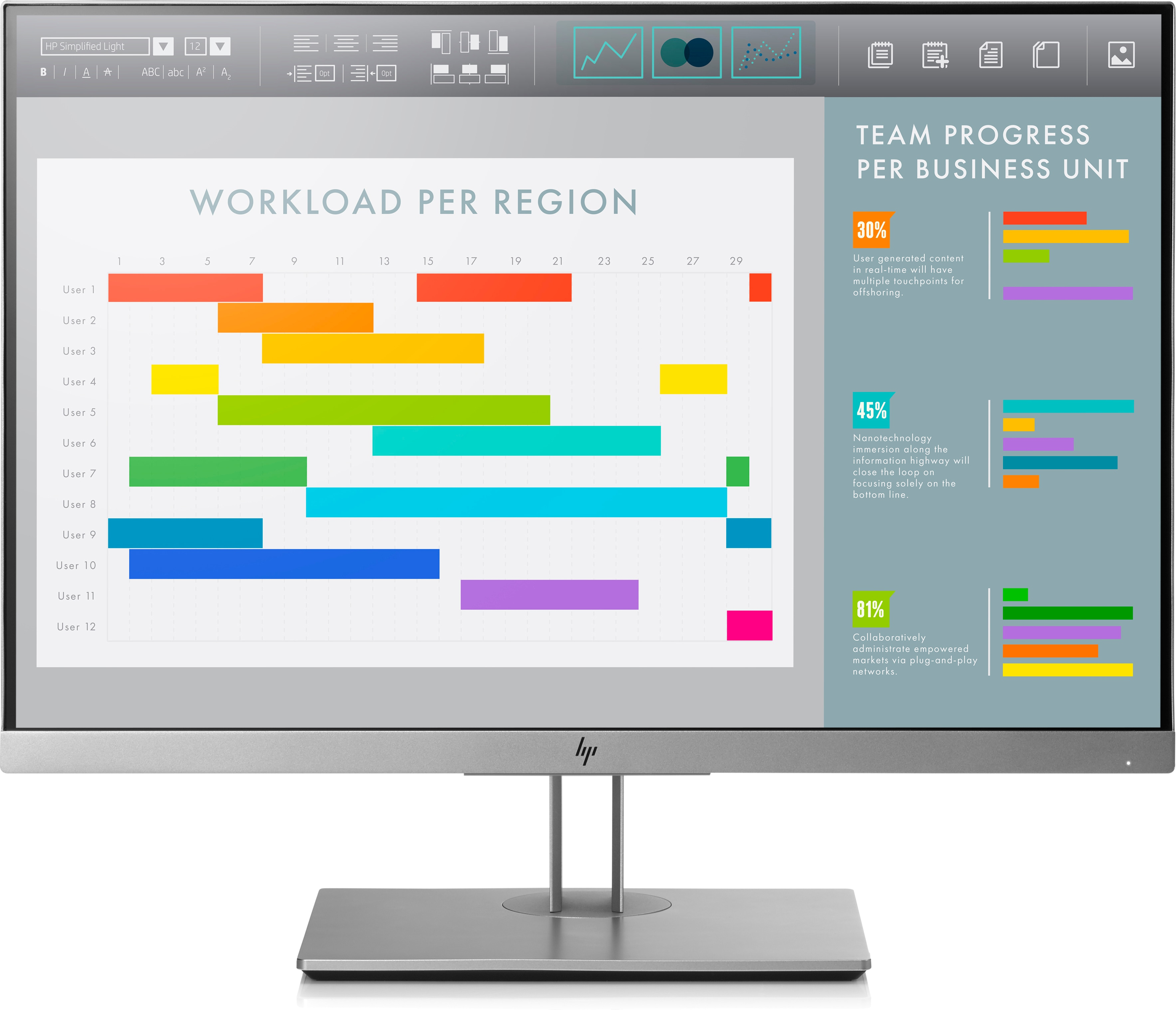 HP EliteDisplay E243i - Monitor, 24 ", Full-HD, 60 Hz, Schwarz, Silber