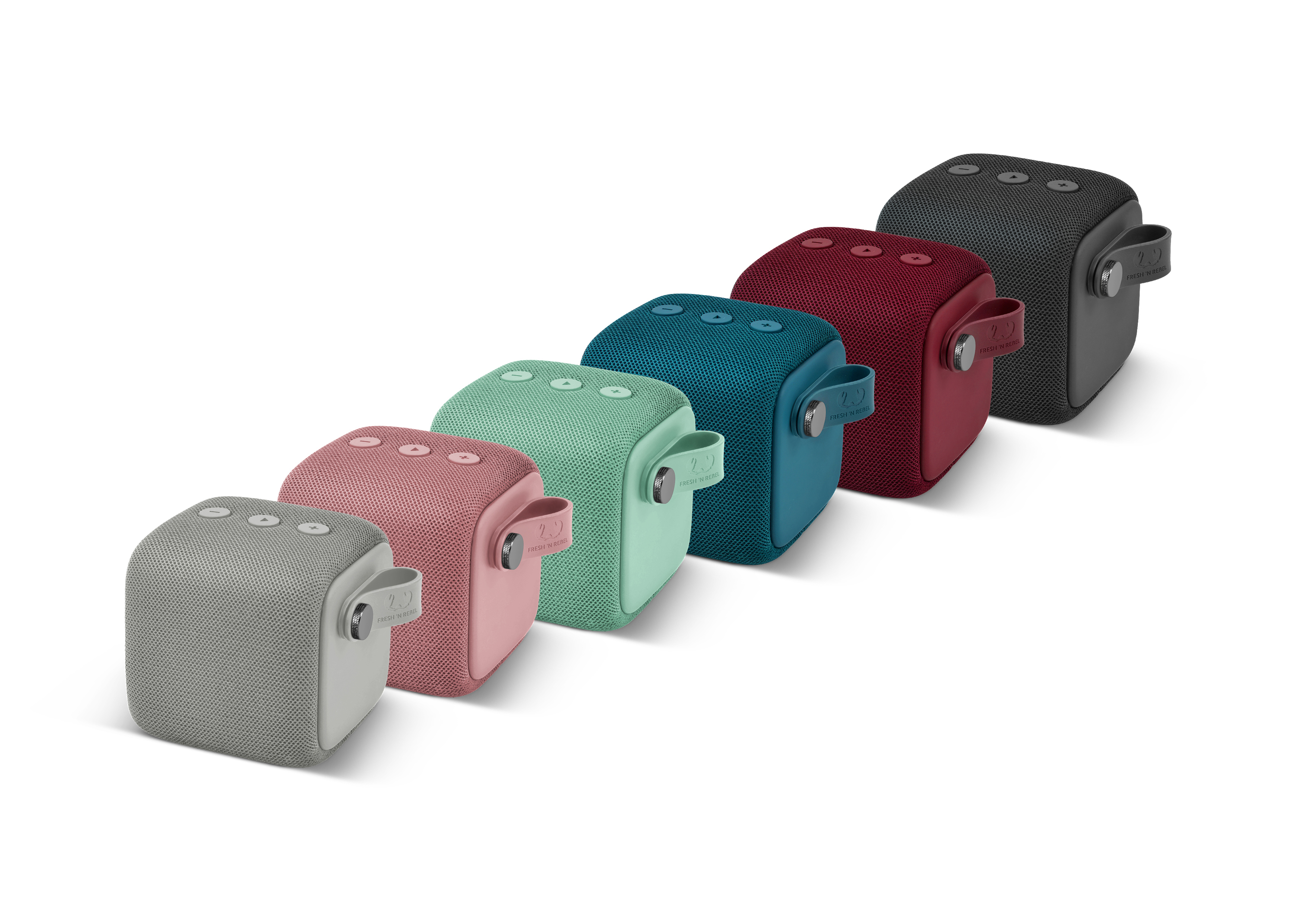 FRESH ‘N REBEL Rockbox Bold Bluetooth Lautsprecher, Dunkelblau, Wasserfest