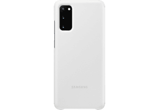 SAMSUNG Clear View Cover, Flip Cover, Samsung, Galaxy S20, Weiß
