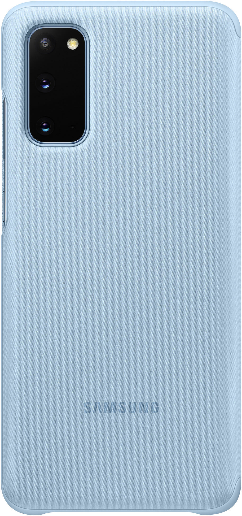 SAMSUNG Clear View Cover, Bookcover, Samsung, Galaxy S20, Sky Blue