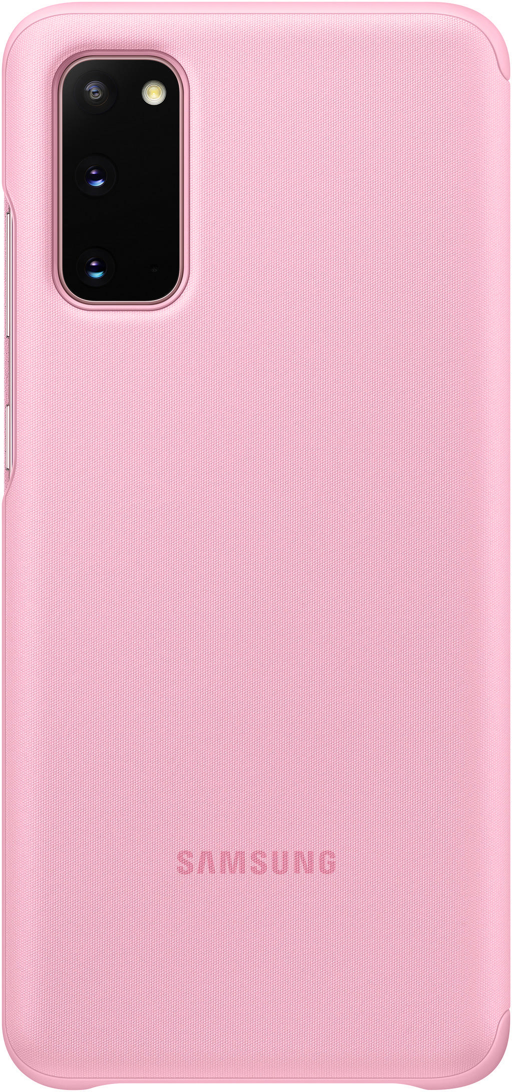SAMSUNG Clear View Cover, Bookcover, Samsung, Galaxy S20, Pink