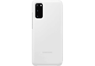 SAMSUNG LED View Cover, Bookcover, Samsung, Galaxy S20, Weiß