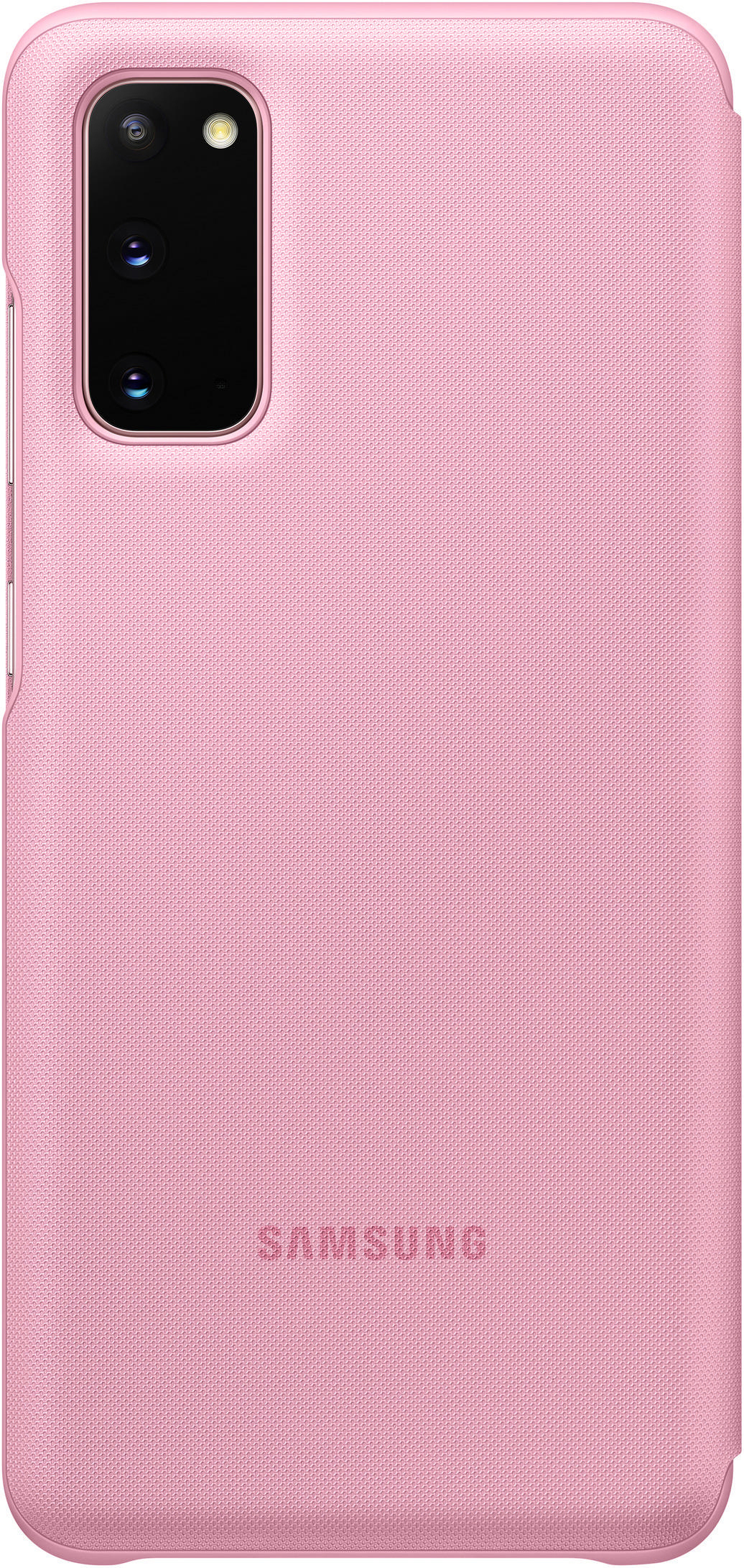 SAMSUNG LED View Cover, Bookcover, Samsung, Galaxy S20, Pink