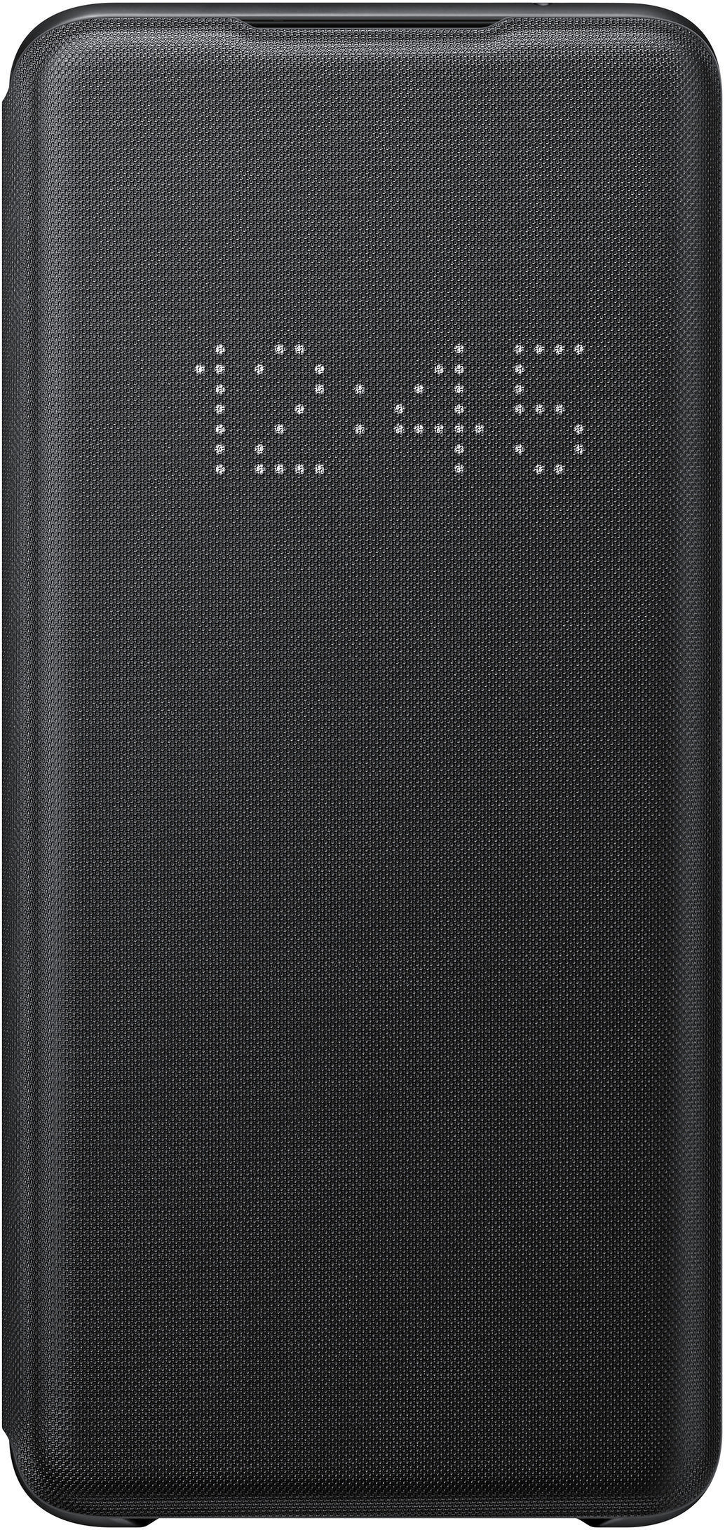 SAMSUNG LED View Cover, Bookcover, Samsung, Galaxy S20 Ultra, Schwarz