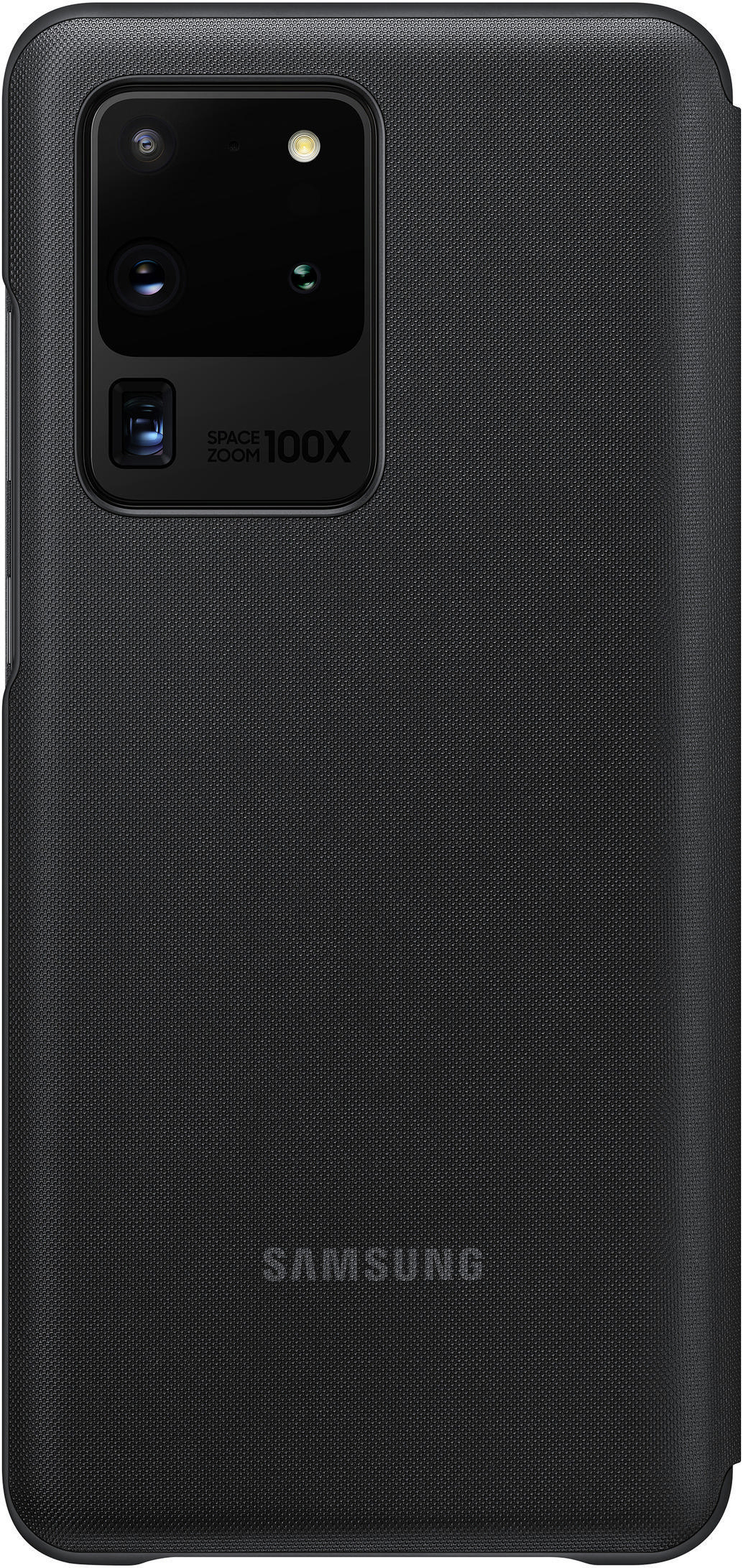 SAMSUNG LED View Cover, Bookcover, Samsung, Galaxy S20 Ultra, Schwarz