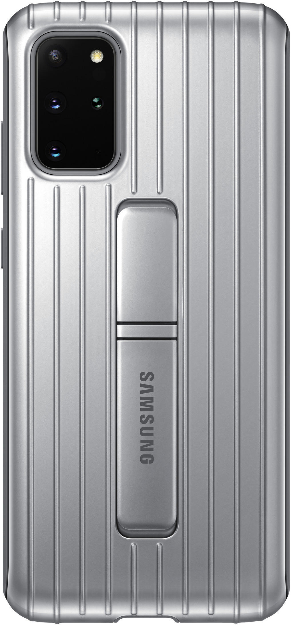 SAMSUNG Protective Standing Cover, Backcover, Samsung, Galaxy S20+, Silber