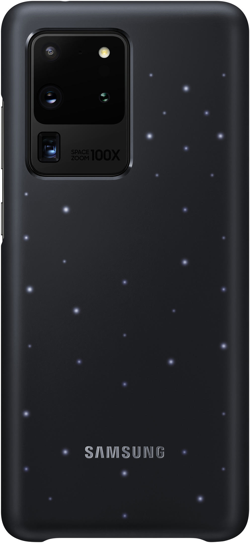 Schwarz Samsung, Backcover, S20 Ultra, Galaxy LED Cover, SAMSUNG