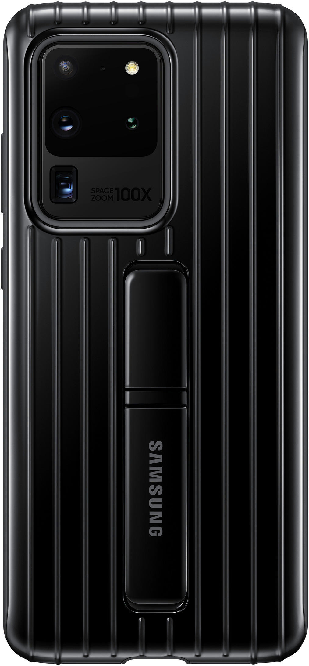 SAMSUNG Protective Standing Cover, Backcover, Samsung, Galaxy S20 Ultra, Schwarz
