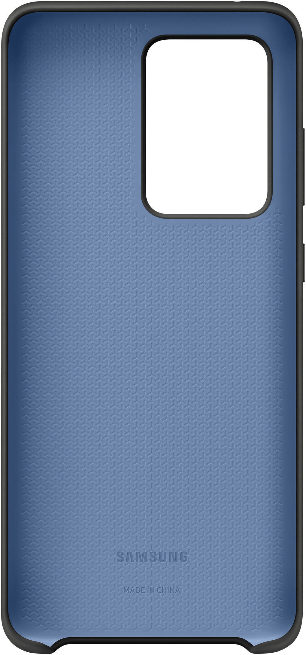 SAMSUNG Silicone Cover, Backcover, Samsung, Galaxy S20 Ultra, Schwarz