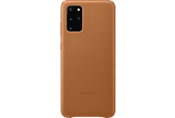 SAMSUNG Leather Cover, Backcover, Samsung, Galaxy S20+, Brown