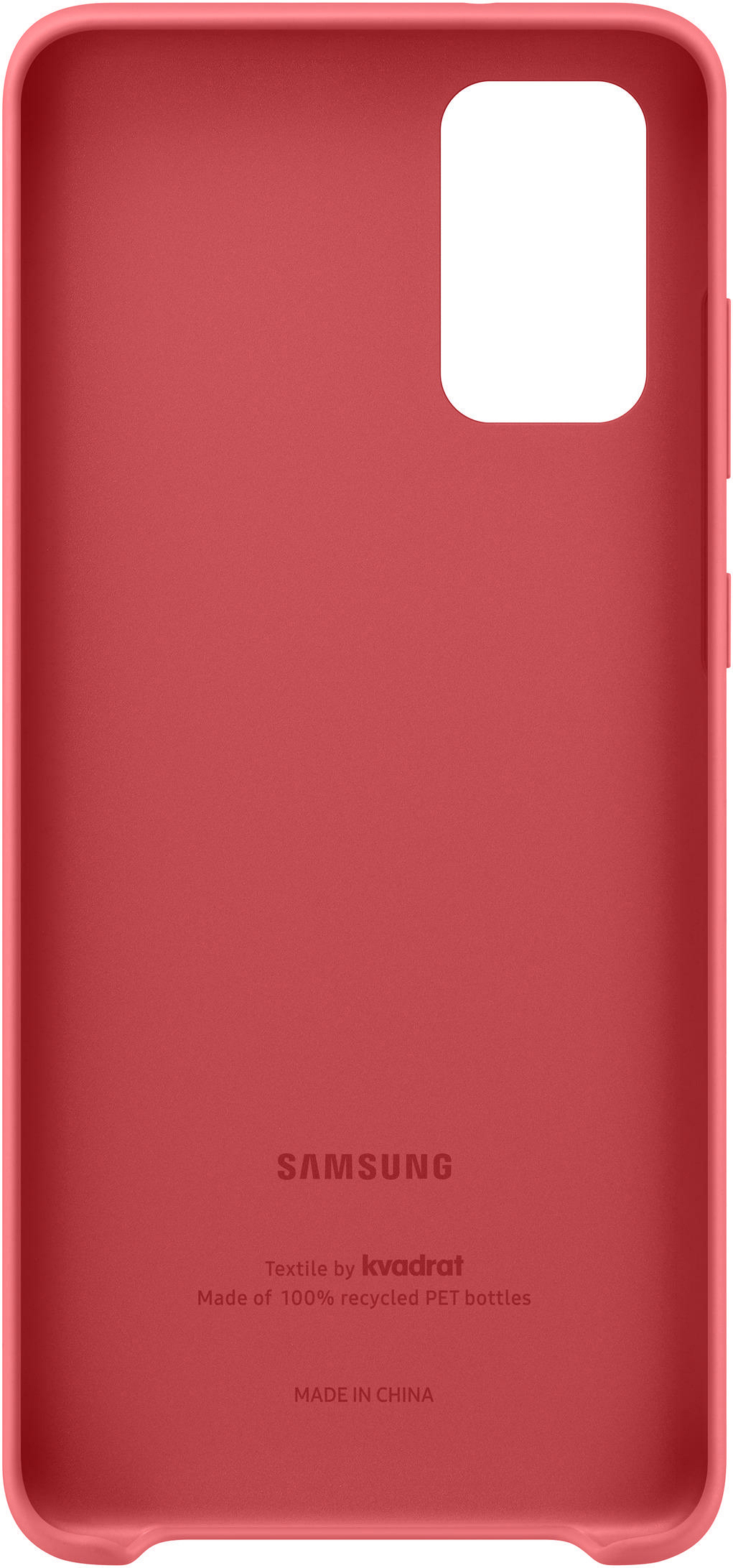 SAMSUNG Kvadrat Cover, Backcover, Samsung, Galaxy S20+, Rot