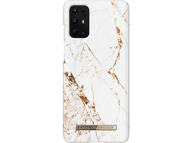 S20+, IDEAL OF SWEDEN IDFCA16-S11-46, Galaxy Backcover, Samsung, Weiß/Gold