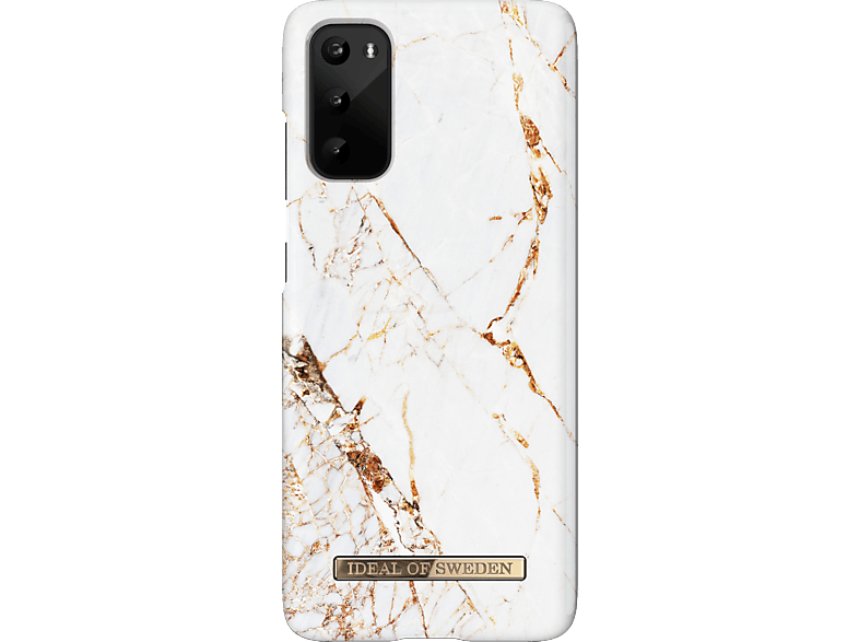 IDEAL OF SWEDEN Galaxy Samsung, Backcover, IDFCA16-S11E-46, S20, Weiß/Gold