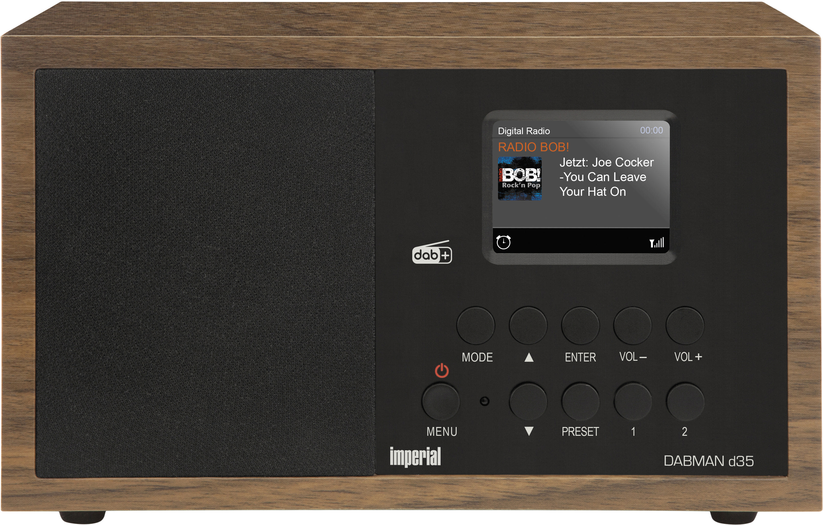 IMPERIAL DABMAN d35 DAB+ Radio, DAB+, FM, Holzoptik