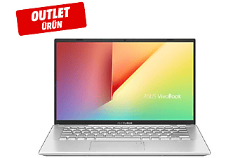 ASUS S412FJ-EK235T/I5-8265U/8GB/256GB/FHD/MX230 2GB/14/Windows 10 Laptop Gümüş Outlet 1206033