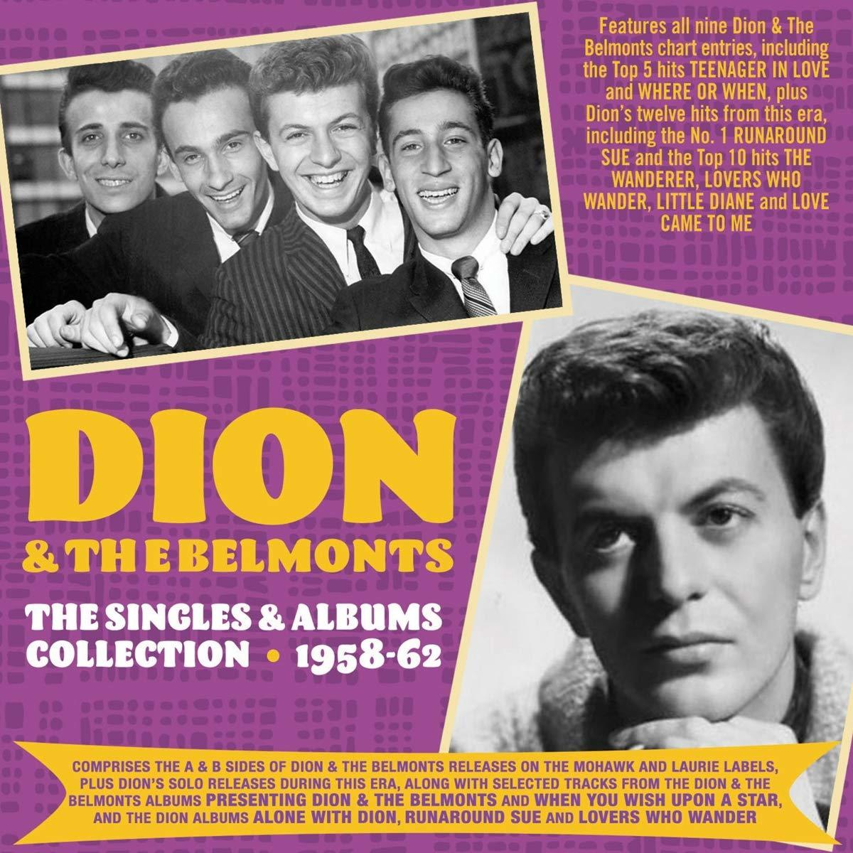 - (CD) ALBUMS - 1957-62 The COLLECTION Dion & And SINGLES Belmonts