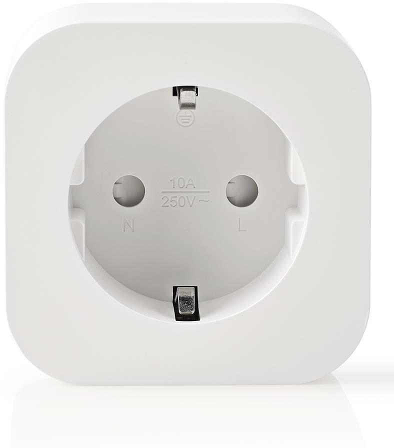 NEDIS WIFIP130FWT okoskonnektor, 10A Schuko/Type F