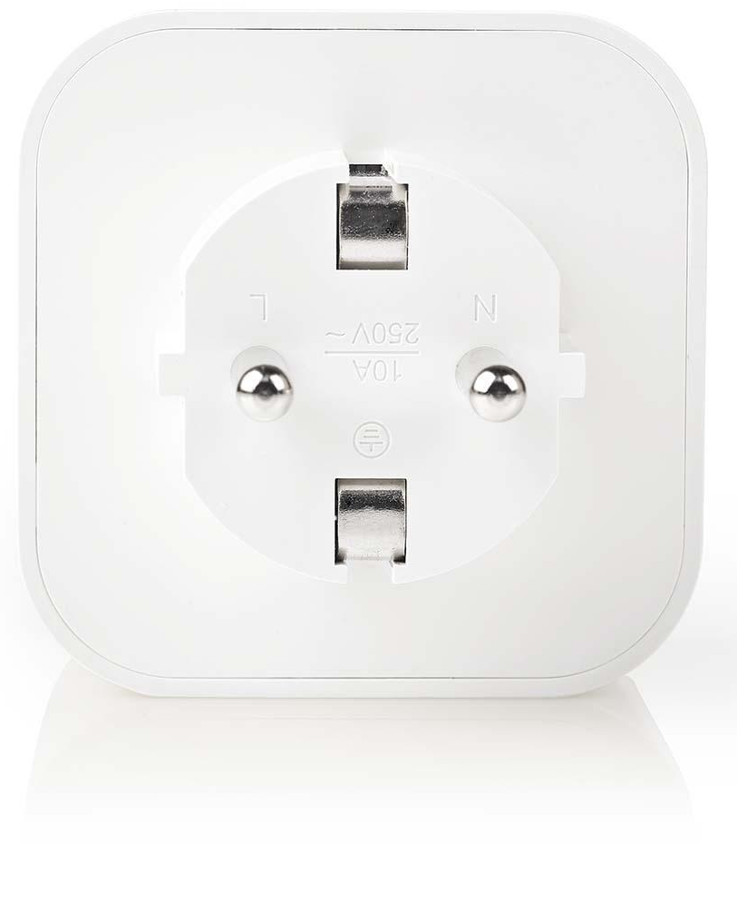 NEDIS WIFIP130FWT okoskonnektor, 10A Schuko/Type F