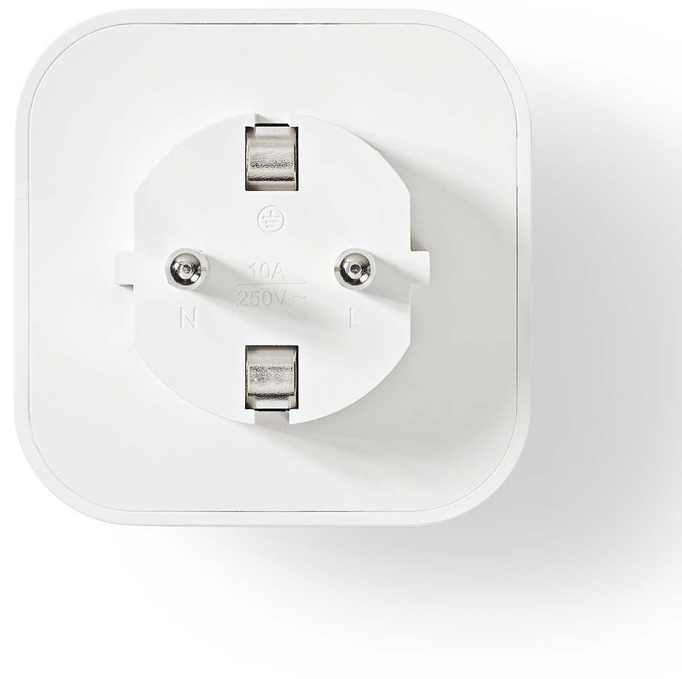 NEDIS WIFIP130FWT okoskonnektor, 10A Schuko/Type F