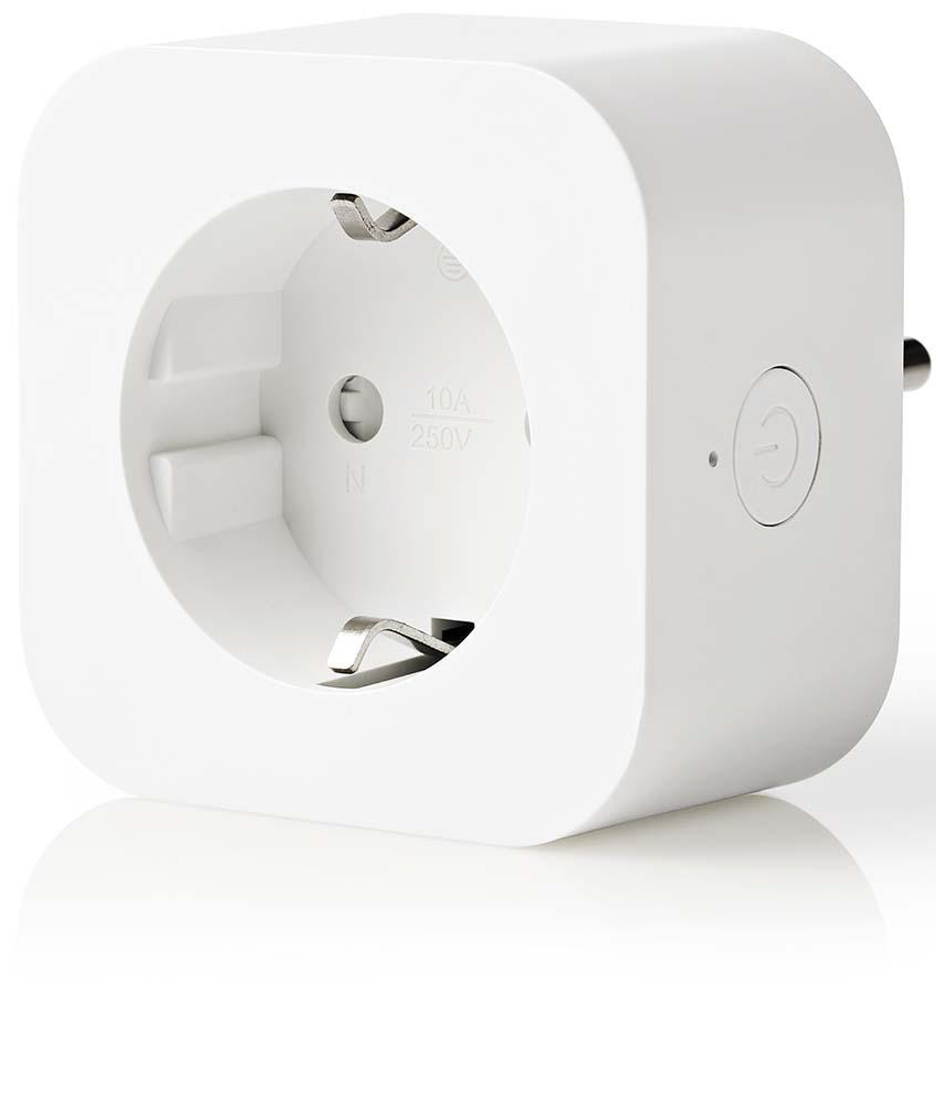 NEDIS WIFIP130FWT okoskonnektor, 10A Schuko/Type F