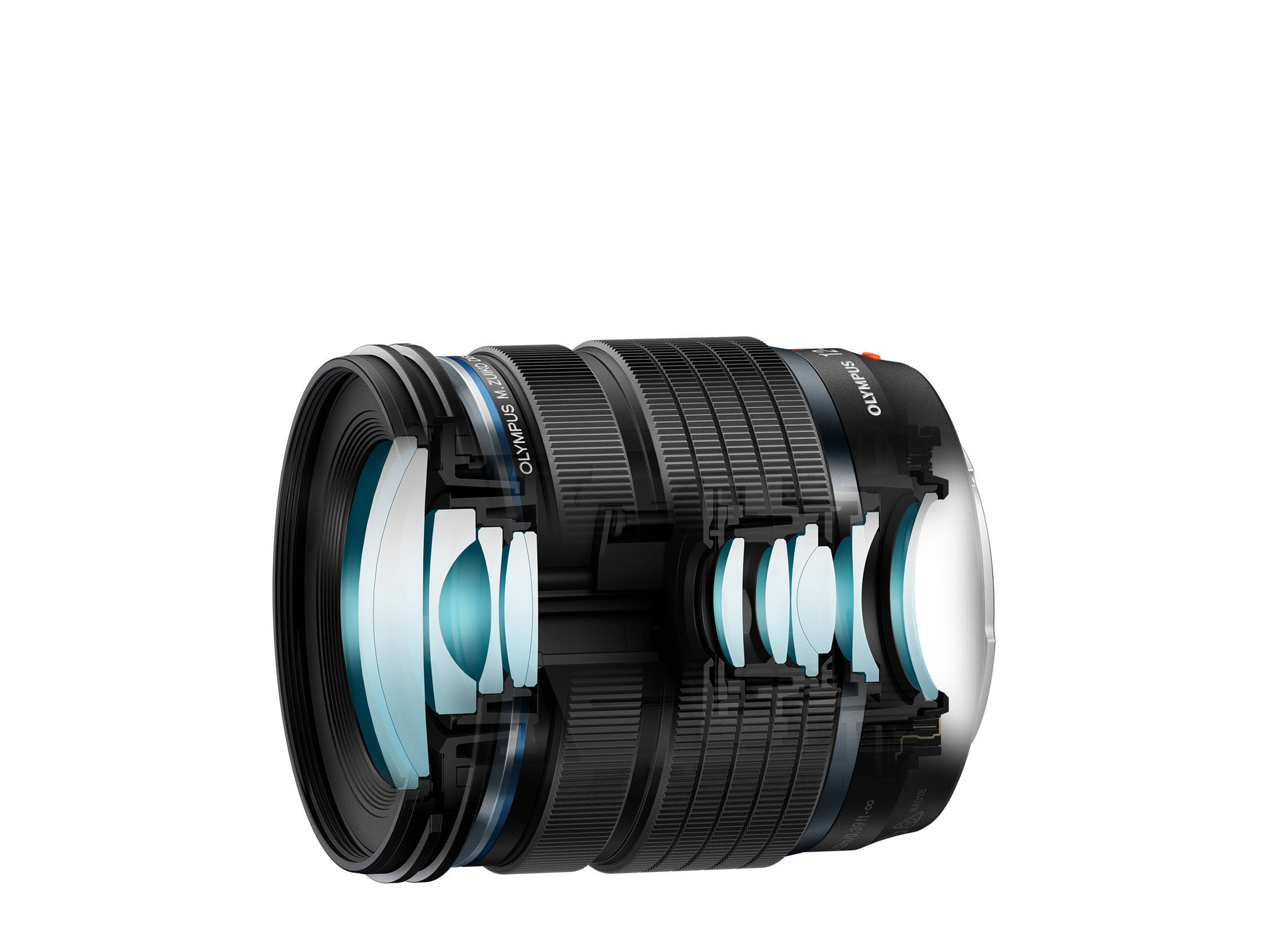 OLYMPUS M.Zuiko Digital 12 mm - 45 mm F4.0 (Objektiv für Micro-Four-Thirds, Schwarz)