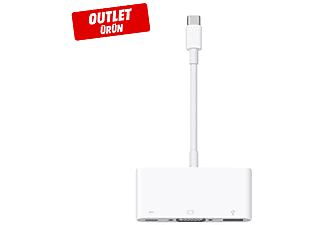 APPLE USB-C VGA Çoklu Bağlantı Noktası Adaptörü MJ1L2ZM/A Outlet 1155997