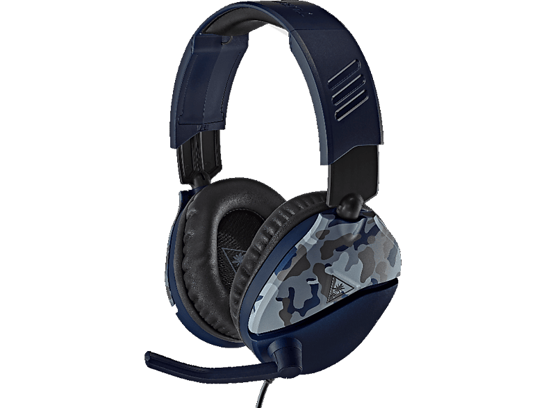 Turtle Beach Headset Recon 70 Camo Blau für PS4, PS4 Pro, Xbox One, Nintendo Switch; Gaming Headset