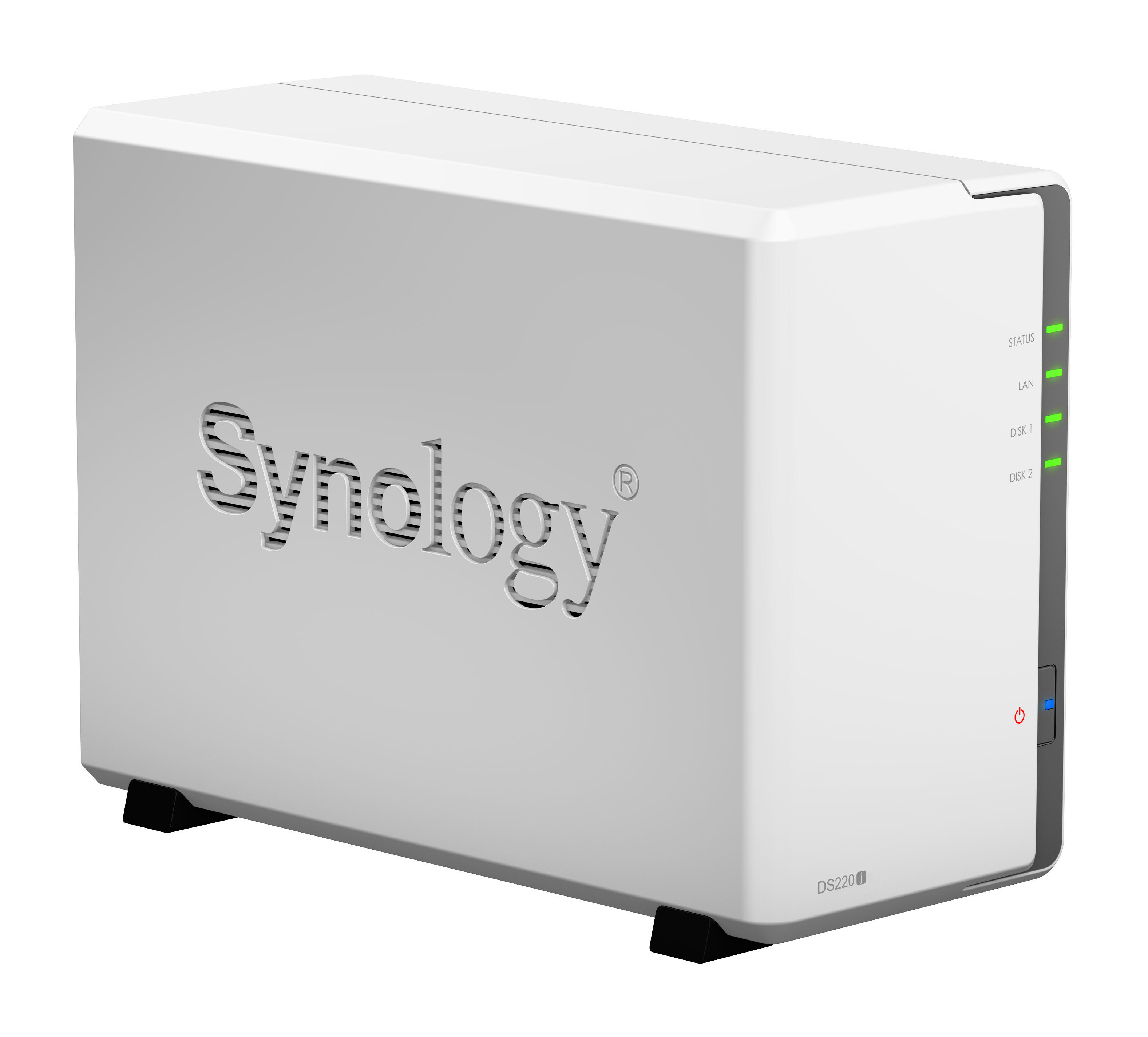 SYNOLOGY DiskStation DS220j NAS 3,5 Zoll Anzahl Festplattenschächte: 2 Weiß}