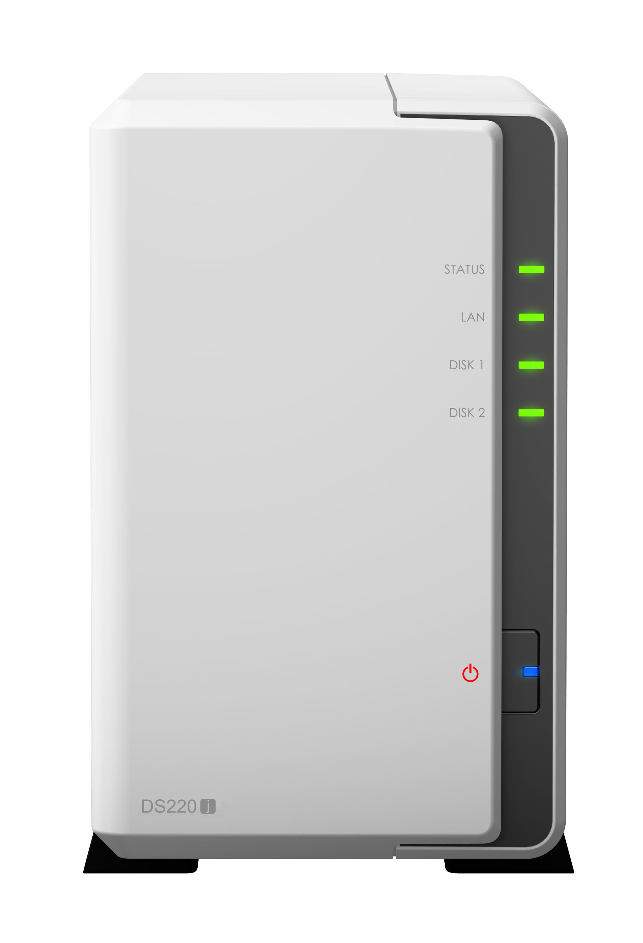 SYNOLOGY DiskStation DS220j NAS 3,5 Zoll Anzahl Festplattenschächte: 2 Weiß}