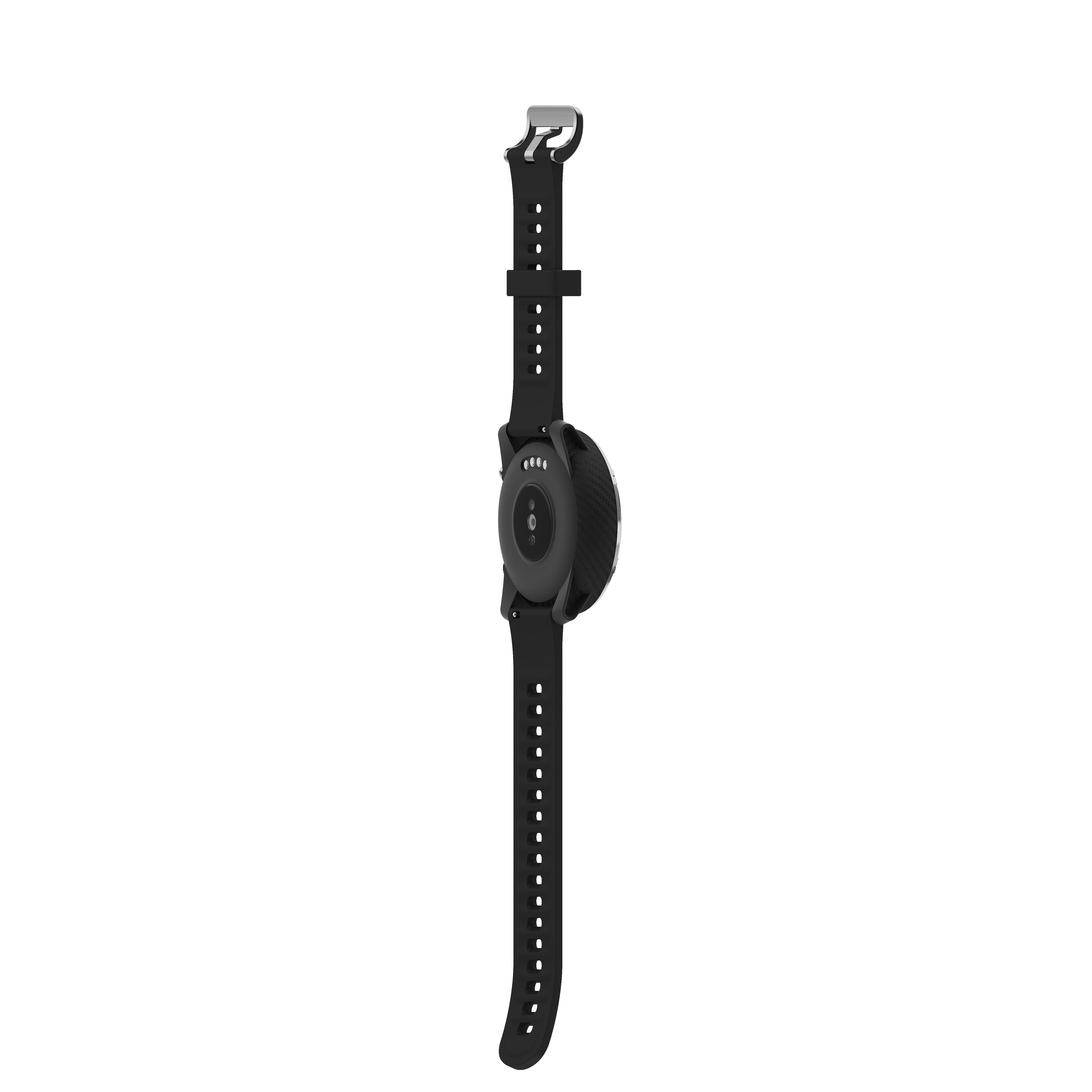 AMAZFIT Stratos 3 Smartwatch Polycarbonate + Fiberglas Silikon, 195 mm, Schwarz