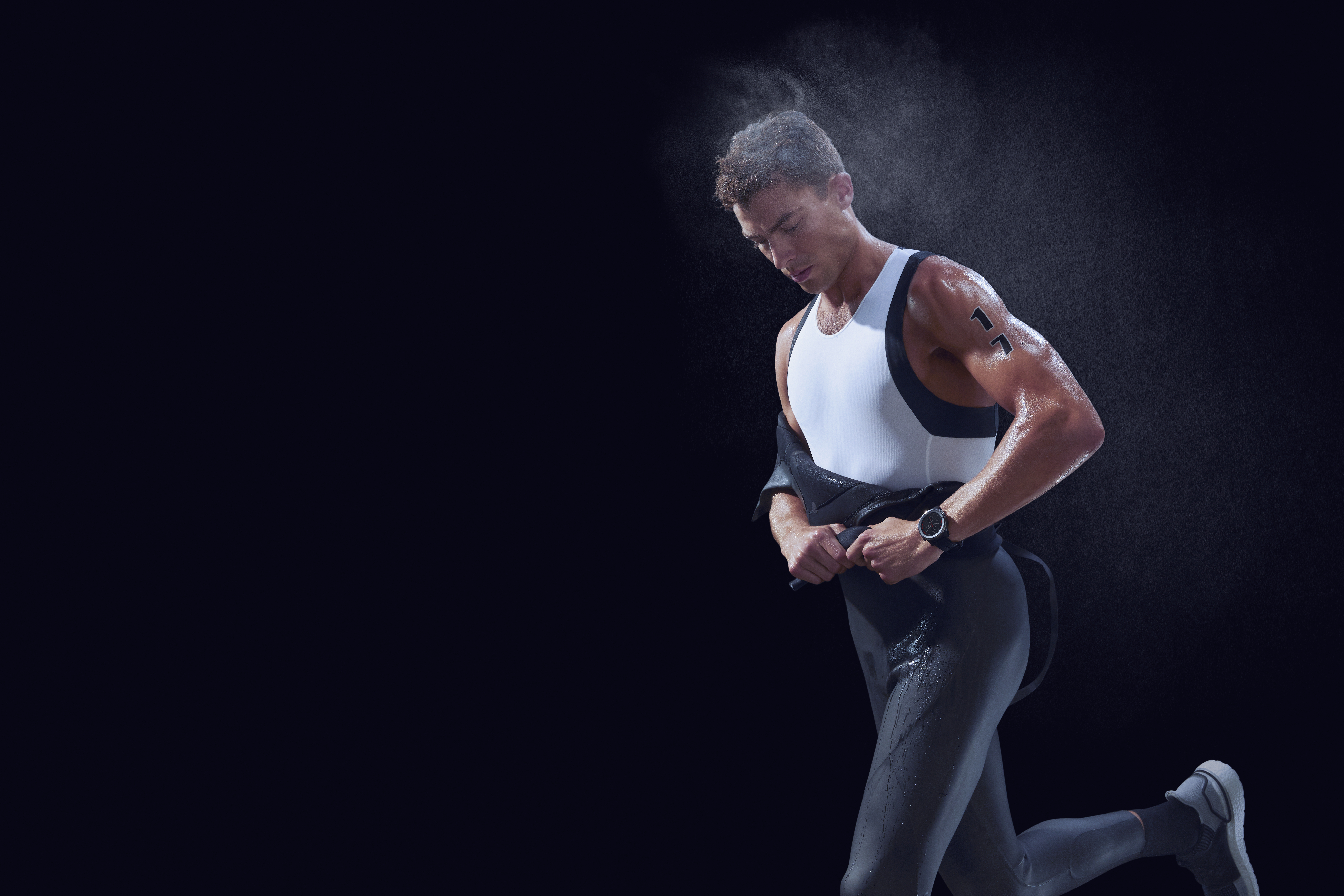 AMAZFIT Stratos 3 Smartwatch Polycarbonate + Fiberglas Silikon, 195 mm, Schwarz