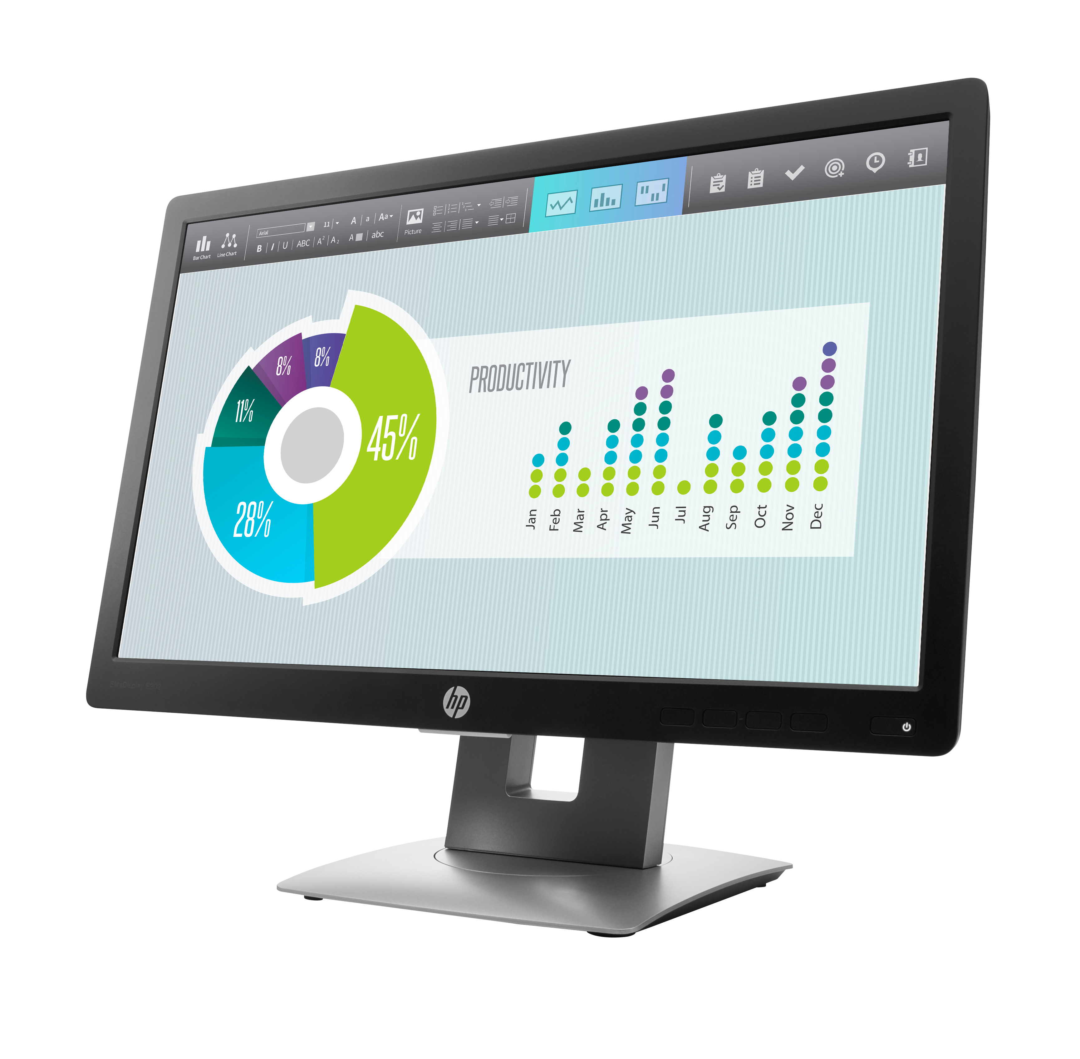 HP EliteDisplay E202 M1F41AA##ABB