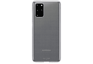 Funda - Samsung Clear Cover EF-QG985, Para Samsung Galaxy S20+, Silicona + policarbonato, Transparente