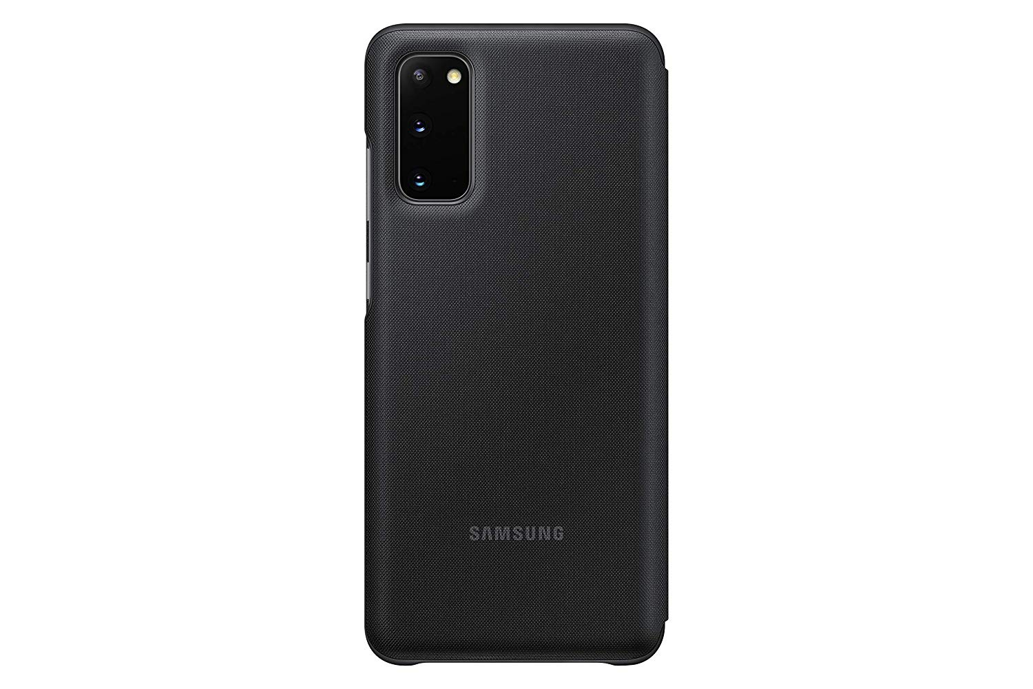 Funda - Samsung LED View Cover, para Samsung Galaxy S20, Con tapa, Visor LED, Negro